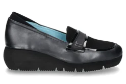 Damen Thierry Rabotin Plateau- Slipper TABEA NAPPA CAMOSCIO- schwarz