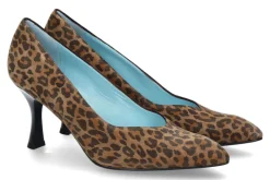 Damen Thierry Rabotin Pumps MANON CAMOSCIO LEO OLIVE BROWN (41)