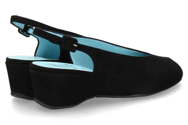 Damen Thierry Rabotin Sandale CHARMING CAMOSCIO NERO