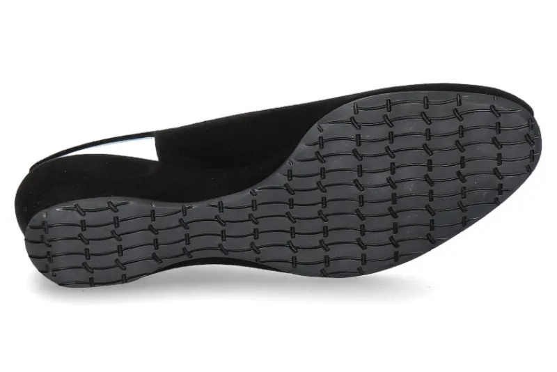 Damen Thierry Rabotin Sandale CHARMING CAMOSCIO NERO