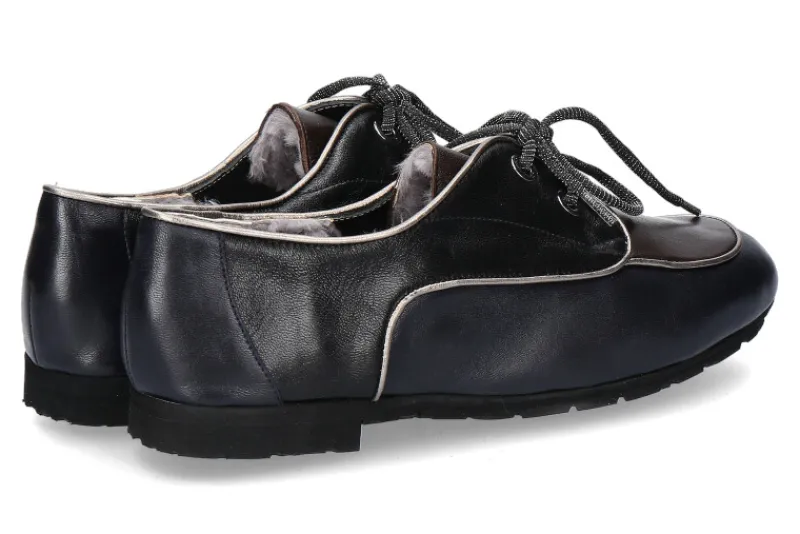 Damen Thierry Rabotin Schnürer gefüttert BRUNA NAPPA BLU (37½)