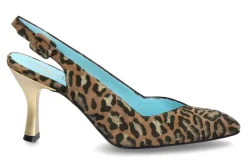 Damen Thierry Rabotin Slingpumps MANIE NUBA OLIVE BROWN (39)