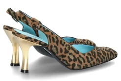 Damen Thierry Rabotin Slingpumps MANIE NUBA OLIVE BROWN (39)