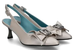 Damen Thierry Rabotin Slingpumps ROISSY TAFFETAS- light ivory