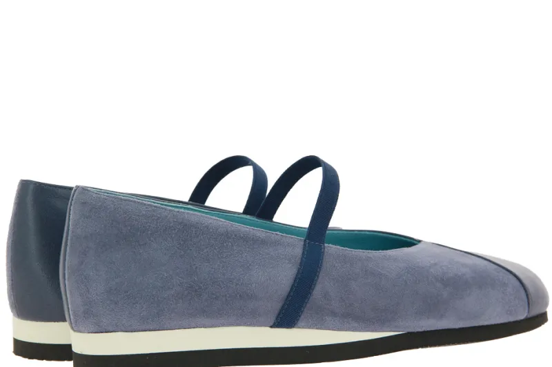 Damen Thierry Rabotin Slipper ARGENTINA CAMOSICO NAPPA BLUE