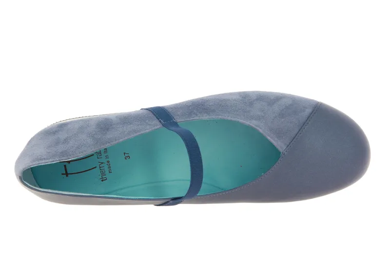 Damen Thierry Rabotin Slipper ARGENTINA CAMOSICO NAPPA BLUE