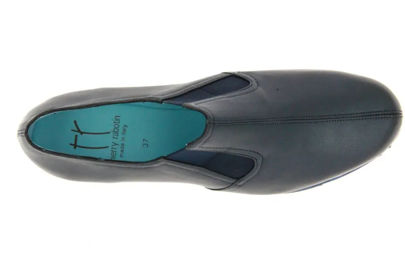 Damen Thierry Rabotin Slipper DIVINE TAFFETAS NAVY (38½)