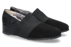 Damen Thierry Rabotin Slipper gefüttert CAMOSCIO NERO