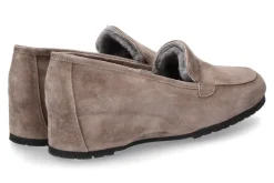 Damen Thierry Rabotin Slipper gefüttert ACHEN SEPIA BROWN