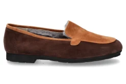 Damen Thierry Rabotin Slipper gefüttert BOSCO BROWN COGNAC