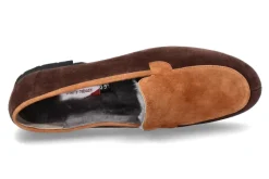 Damen Thierry Rabotin Slipper gefüttert BOSCO BROWN COGNAC