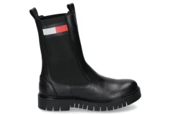 Damen Tommy Hilfiger Damen- Boots LONG CHELSEA BLACK- schwarz