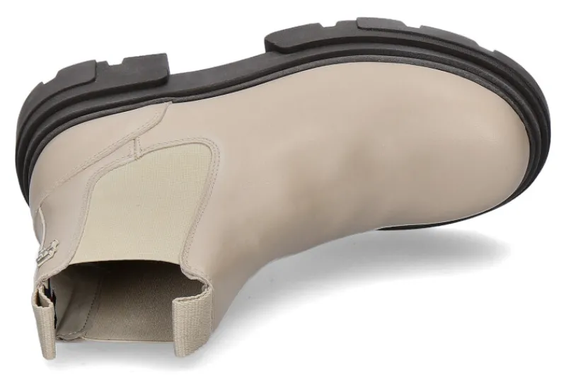 Damen Tommy Hilfiger Damen- Chelsea Boot COMBAT LEATHER- beige