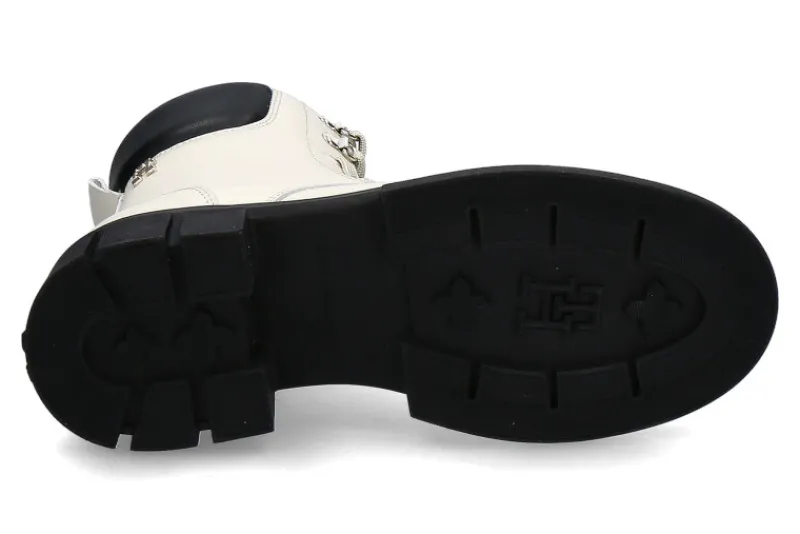 Damen Tommy Hilfiger Damen- Stiefelette LEATHER- weiss