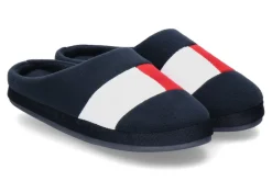 Herren Tommy Hilfiger Hausschuhe Herren FLAG HOMESLIPPER -dunkelblau