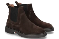 Herren Tommy Hilfiger Herren- Chelsea Boot COMFORT SUEDE- dark coffee/braun
