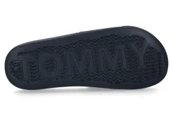 Herren Tommy Hilfiger Tommy Jeans by Herren- Pantolette POOL SLIDE dark night navy