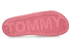 Damen Tommy Hilfiger Tommy Jeans by Damen- Pantolette FLAG POOL SLIDE tickled pink