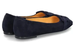 Damen Truman's Ballerina CAMOSCIO dunkelblau