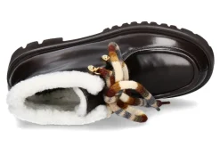 Damen Truman's Schnürboots BRUSH T.M. SHIRLING BIANCO- dunkelbraun