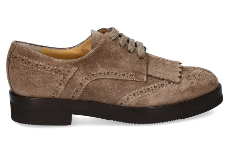 Damen Truman's Schnürschuh LONDON 8573- taupe