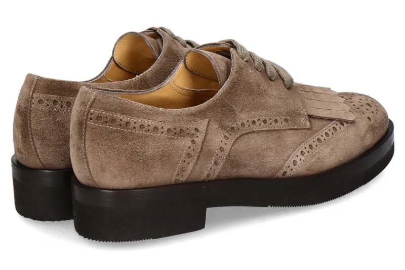 Damen Truman's Schnürschuh LONDON 8573- taupe