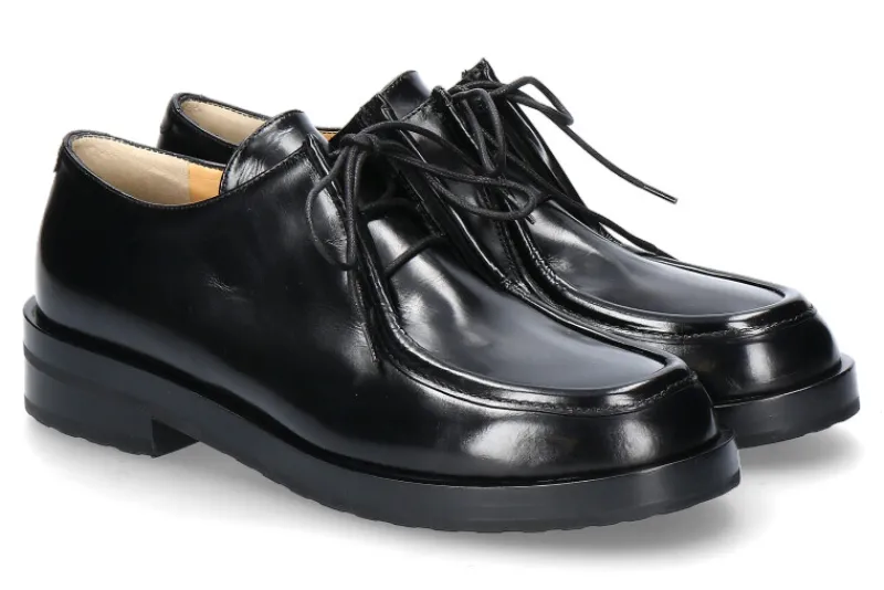 Damen Truman's Schnürschuh Nappa schwarz