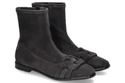 Damen Truman's Stiefelette CAMOSCIO ANTRACITE STRETCH- anthrazit