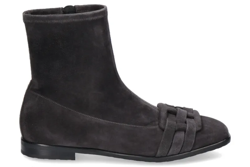 Damen Truman's Stiefelette CAMOSCIO ANTRACITE STRETCH- anthrazit