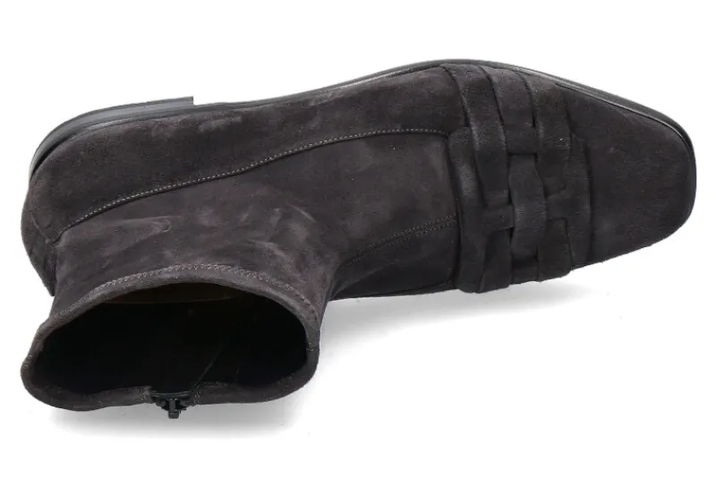 Damen Truman's Stiefelette CAMOSCIO ANTRACITE STRETCH- anthrazit