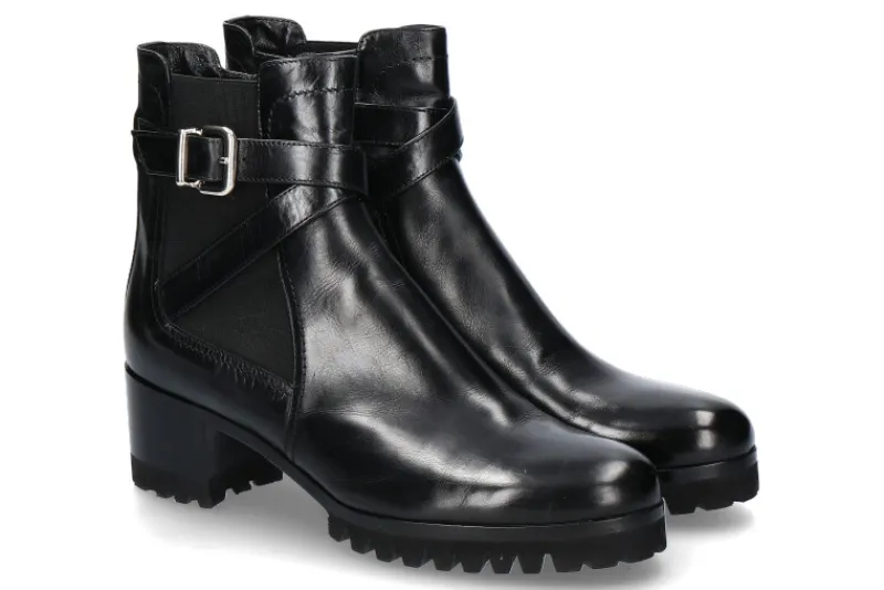 Damen Truman's Trumans Stiefelette VITELLO NERO (35½)