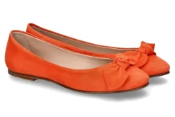 Damen Unützer Ballerina CAMOSCIO ARANCIO