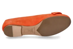 Damen Unützer Ballerina CAMOSCIO ARANCIO