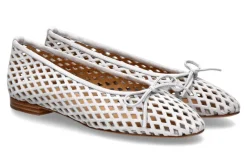 Damen Unützer Ballerina CAMOSCIO- stone
