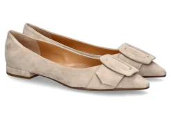 Damen Unützer Ballerina CAMOSCIO 8212 TAUPE