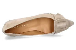 Damen Unützer Ballerina CAMOSCIO 8212 TAUPE
