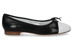 Damen Unützer Ballerina NAPPA NERA / NAPPA BIANCA