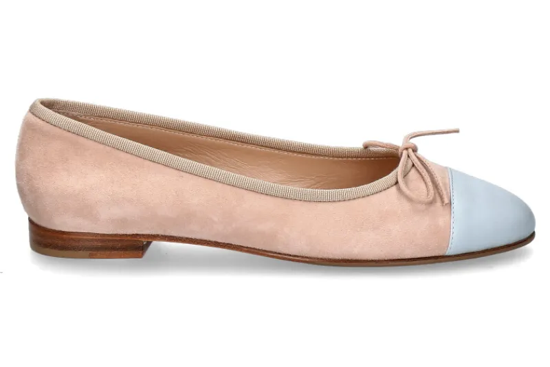 Damen Unützer Ballerina NAPPA ROSEBEIGE AVIO