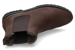 Damen Unützer Bootie gefüttert BRUSHED EUREK- chocolate/ braun