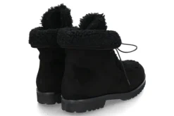 Damen Unützer Bootie VELOUR/ 10 schwarz