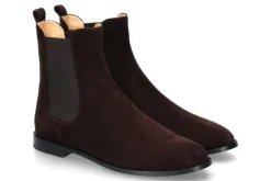 Damen Unützer Chelsea Boot CAMOSCIO- 49 chocolate