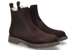 Damen Unützer Chelsea Boot CAMOSCIO ELASTICO TD MORO (41)