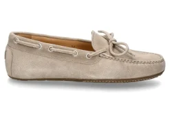 Damen Unützer Mokassin VELOUR- 27 beige