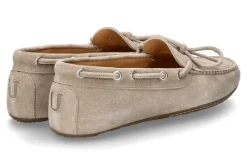 Damen Unützer Mokassin VELOUR- 27 beige