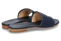 Damen Unützer Pantolette DENIM 63- navy