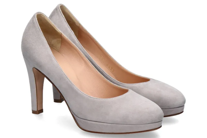 Damen Unützer Pumps CAMOSCIO VELUKID GREY (38½)