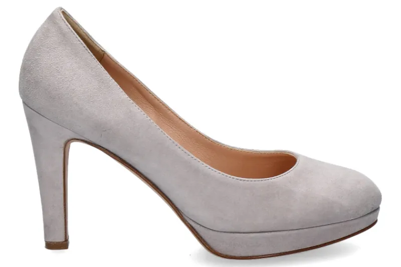 Damen Unützer Pumps CAMOSCIO VELUKID GREY (38½)