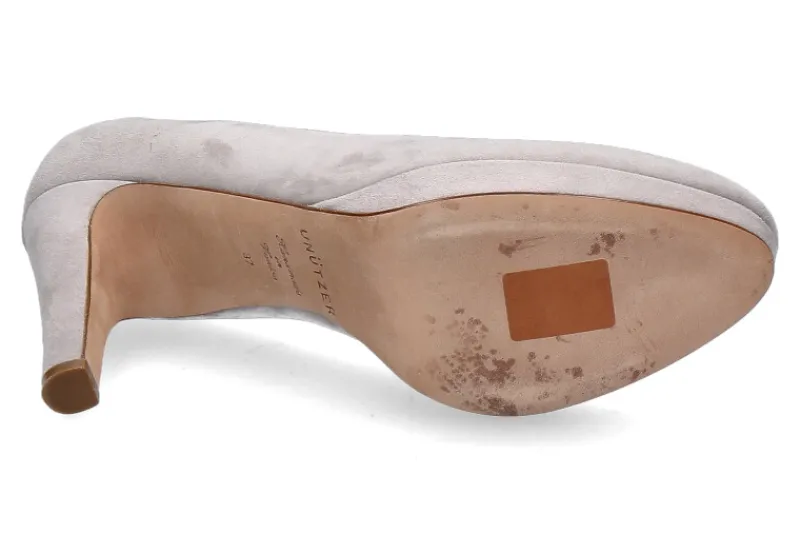 Damen Unützer Pumps CAMOSCIO VELUKID GREY (38½)