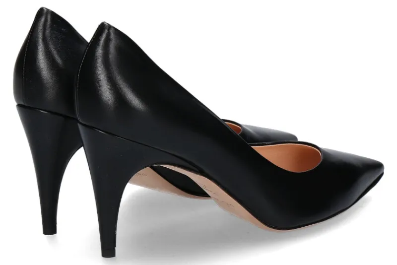 Damen Unützer Pumps STIVALE DONNA NAPPA NERA (40)