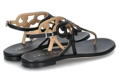 Damen Unützer Sandale MOUSSE NAPPA- black/schwarz